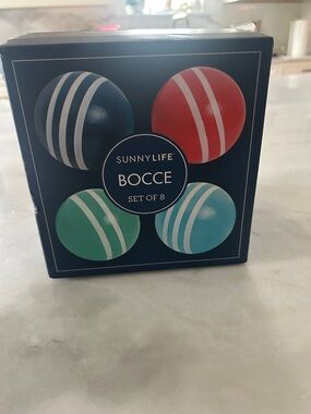 Sunnylife Bocce Set in Red, Navy, Teal, and Aqua